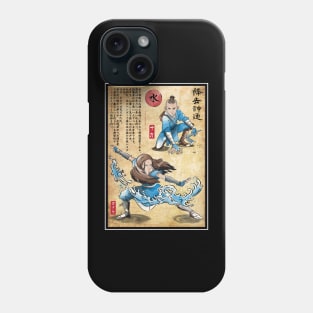 Water tribe master woodblock Phone Case