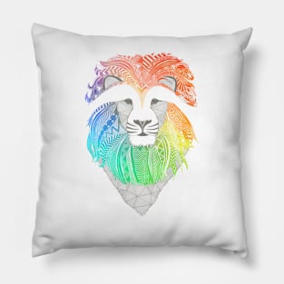 Zoo et Be - Colored Lion Pillow