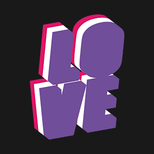 Pink Purple Love T-Shirt