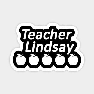 Teacher Lindsay Vipkid 5 Apple Review Magnet