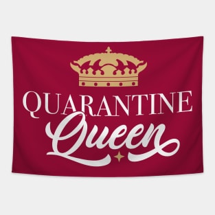 Quarantine Queen Crown Design Tapestry