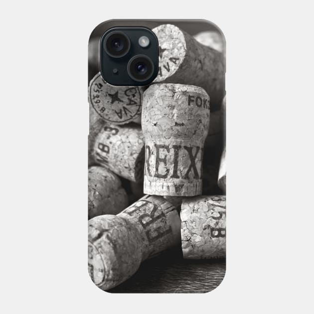 Cork of Champagne Phone Case by SILVA_CAPITANA