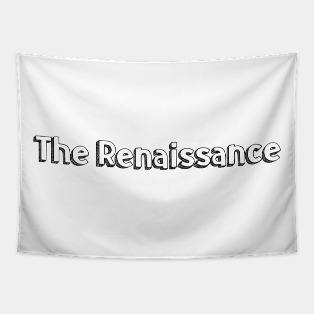 The Renaissance // Typography Design Tapestry by Aqumoet