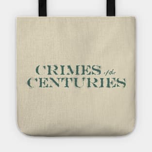 Crimes of the Centuries Retro Distressed Logo Tote