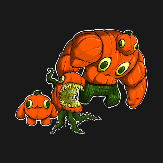 Pumpkin Heroes! by Sir Sasquatch Arts