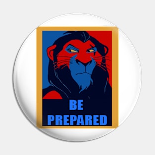 Scar be prepared Pin