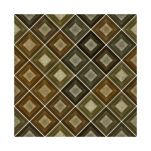 Shape pattern background with square by Choulous79