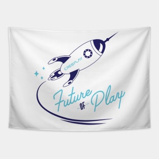 Future of Play - White Tapestry