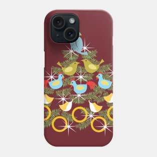 the 12 days of christmas Phone Case
