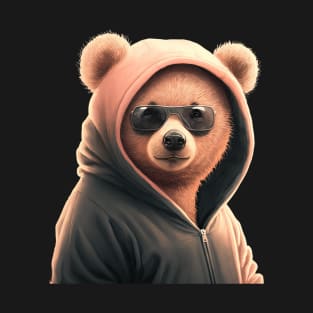 Bear in a hoodie T-Shirt