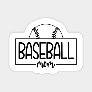 Baseball Mom Shirt Magnet