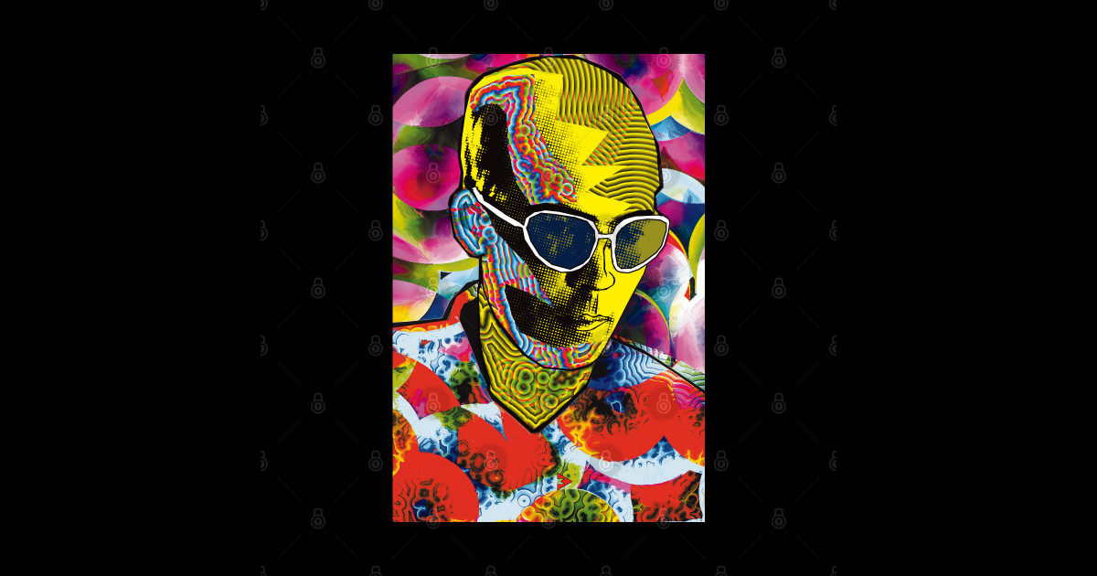 Hunter S Thompson Vinyl Decal Sticker - UK