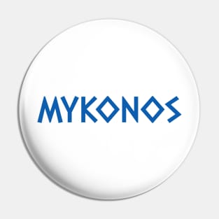 Mykonos Pin