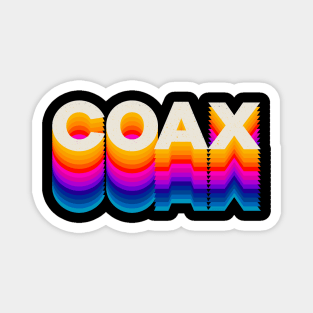 4 Letter Words - Coax Magnet