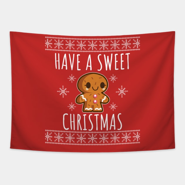 Have A Sweet Christmas Tapestry by LunaMay