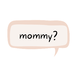 Mommy? - lesbian queer female tiktok joke meme T-Shirt