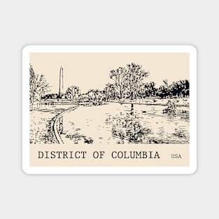 District of Columbia USA Magnet