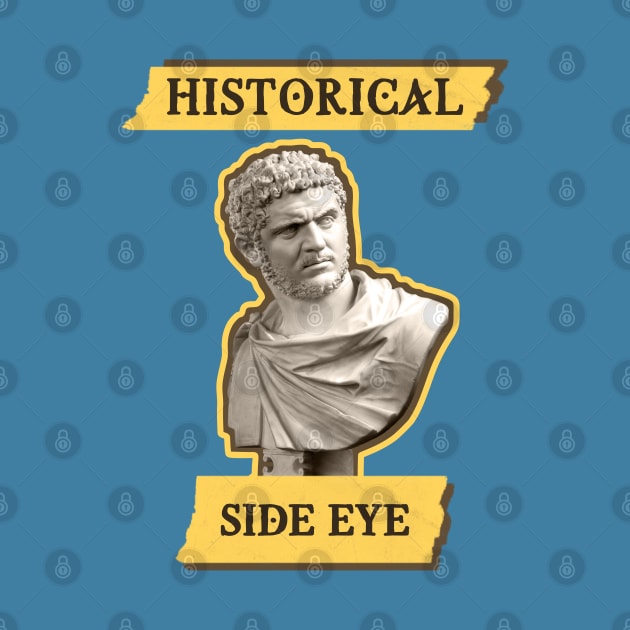 Funny Historical Side Eye Bust by Scrabbly Doodles