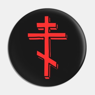 Eastern Orthodox Cross Pin