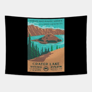 Crater Lake National Park WPA Tapestry