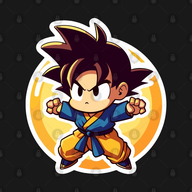 chibi Adventure: Goku and the Glowing Dragon Ball by diegotorres