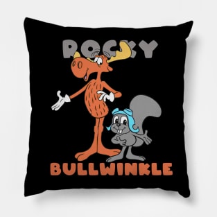 Rocky and Bullwinkle Pillow