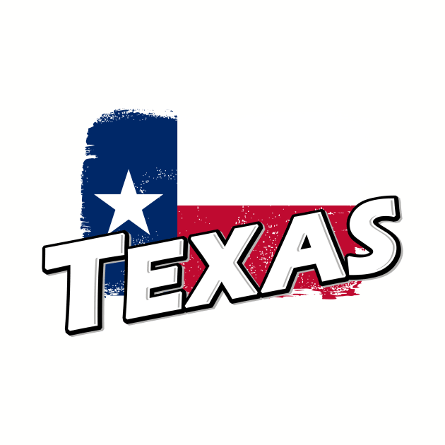 Texas flag by PVVD