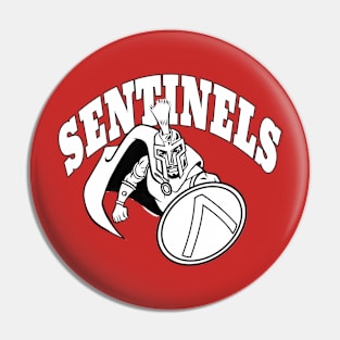 Sentinel mascot Pin