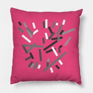 Abstract Stick - Scifi Pattern Pillow