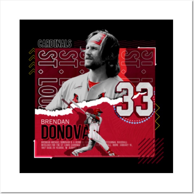 Brendan Donovan baseball Paper Poster Cardinals 4 - Brendan
