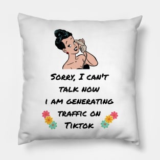 Funny quotes - online business owners Pillow