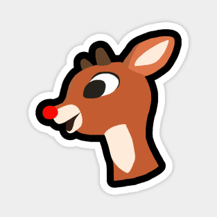 Rudolph the Red Nose Raindeer Magnet