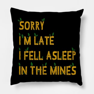 Stardew Valley Asleep in the mines Pelican Town Pillow