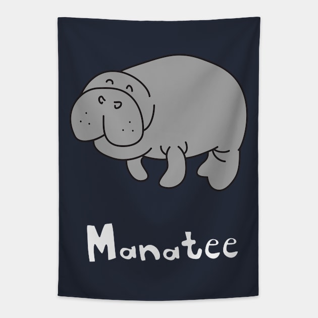 Manatee Tapestry by ptdoodles