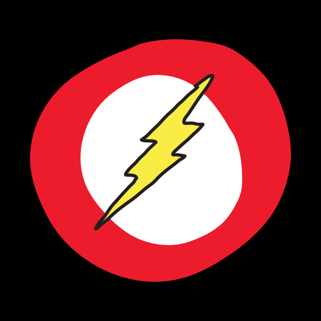 superhero lightning bolt logo by nickemporium1