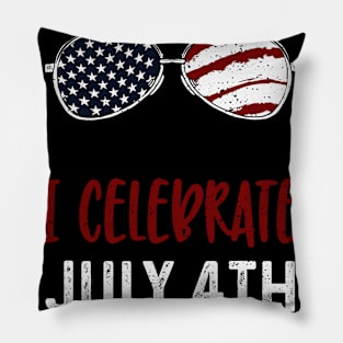 I Celebrate July 4th Pillow