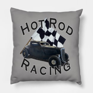 Hot Rod Racing Pillow