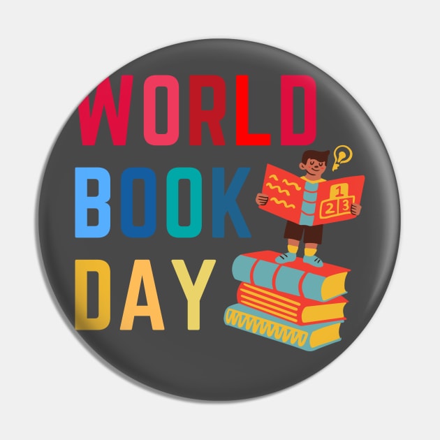 World Book Day Pin by Bukitwgp