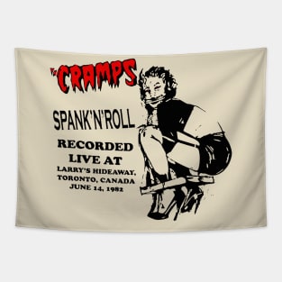 cramps spank n roll Tapestry