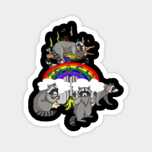 Trash Raccoons Magnet