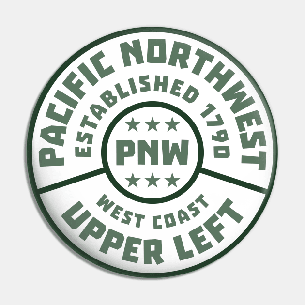 Pacific Northwest Pin by happysquatch