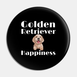 Golden Retriever Quote Pin