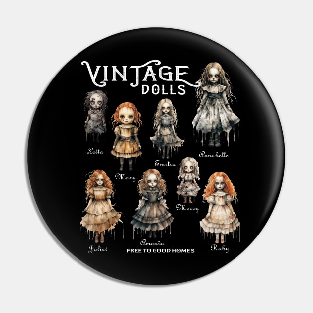 CREEPY GOTHIC VINTAGE HAUNTED DOLL COLLECTION Pin by FlutteringWings 