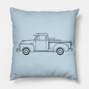 Farm Truck, Vintage Americana Pillow