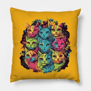 van Gogh's Cats Pillow