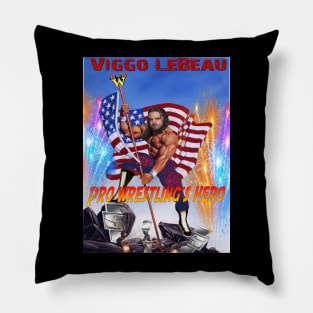 Viggo LeBeau: Hero of Indie Wrestling Pillow