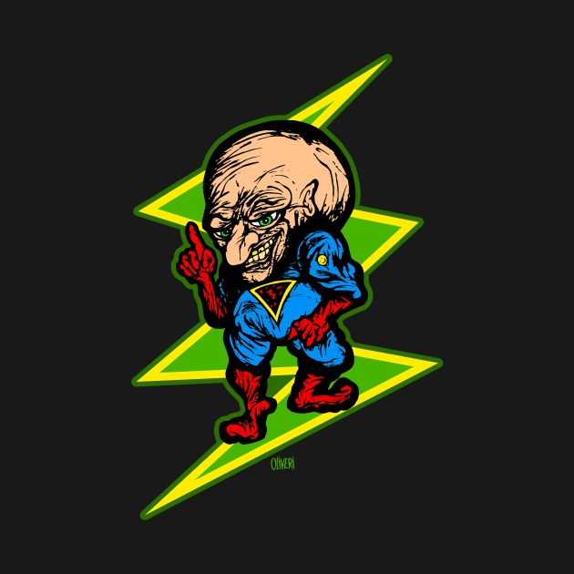 Super Lightning Ultra Bolt Man by peteoliveriart