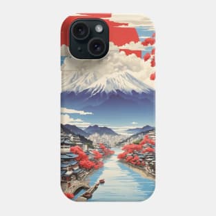 Gamagori Japan Vintage Poster Tourism Phone Case