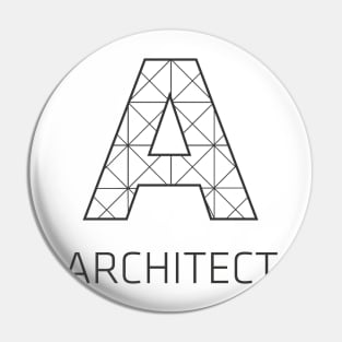 A like an architect Pin