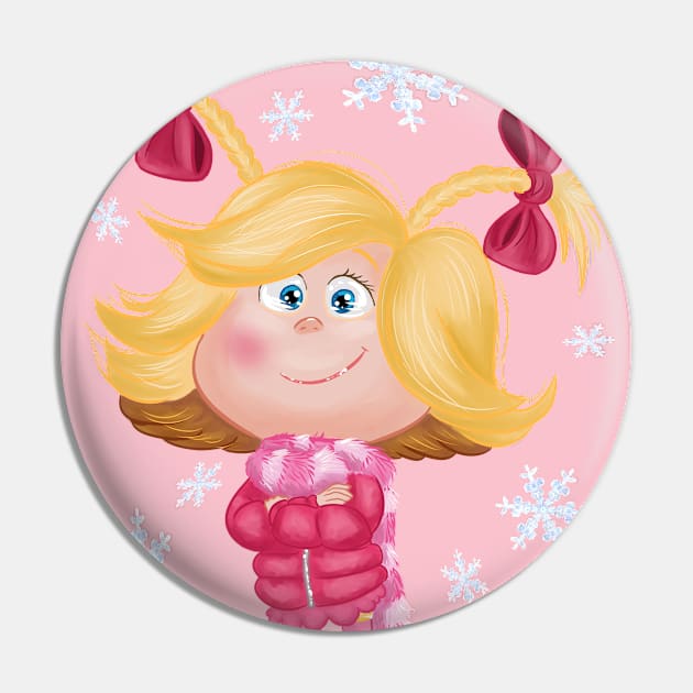 Cindy Christmas Winter Lou Pin by OCDVampire